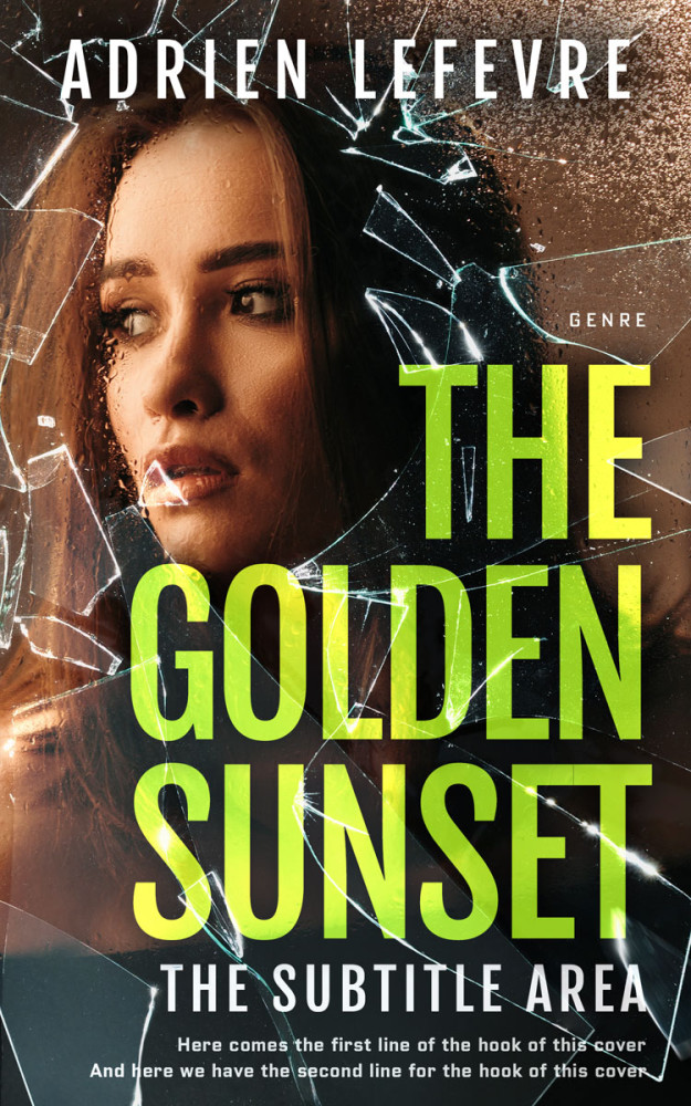 Front view of Dune #29511 - Premade Mystery & Thriller & Suspense Book Cover