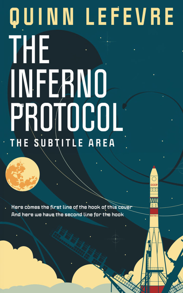 Front view of Elephant #29553 - Premade Science Fiction Book Cover