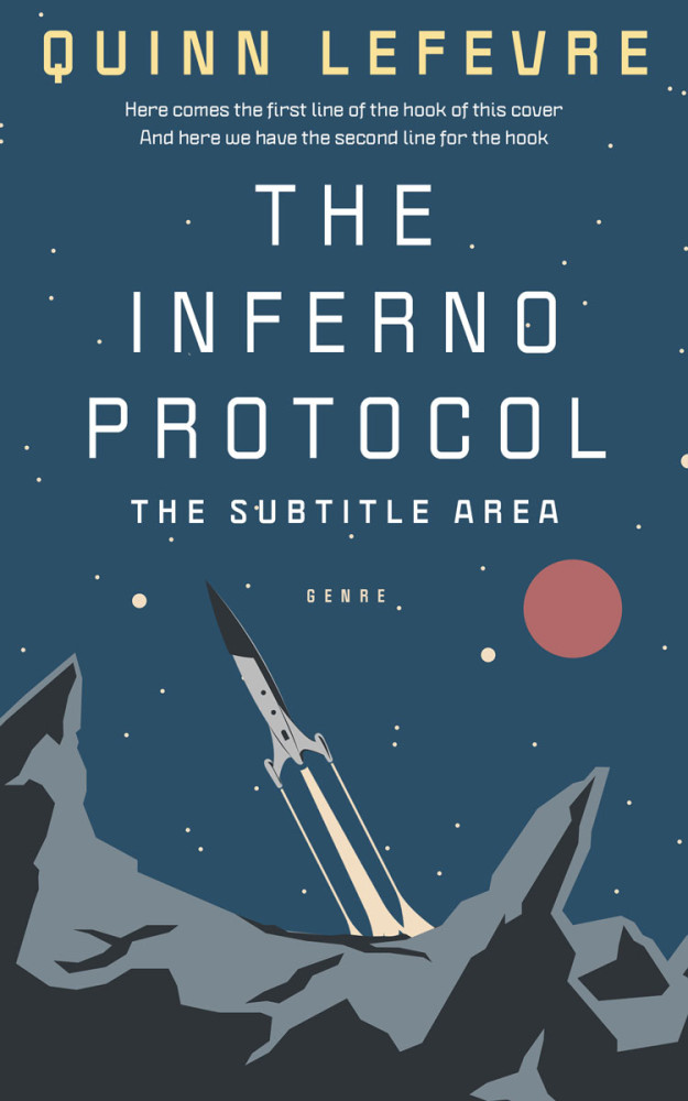 Front view of San Juan #29559 - Premade Science Fiction Book Cover