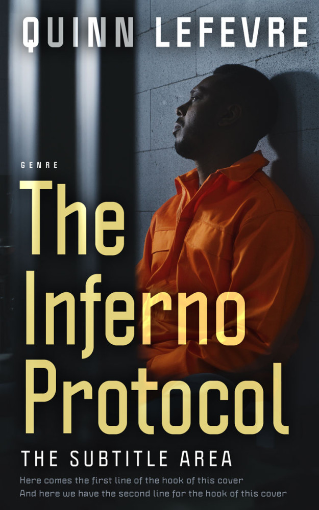 Front view of Cod Gray #29565 - Premade Mystery & Thriller & Suspense Book Cover