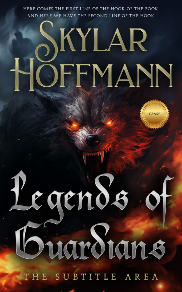 Front view of Baltic Sea #29573 - Premade Fantasy Book Cover