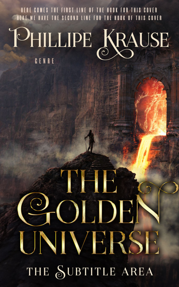 Front view of Dune #29579 - Premade Fantasy Book Cover