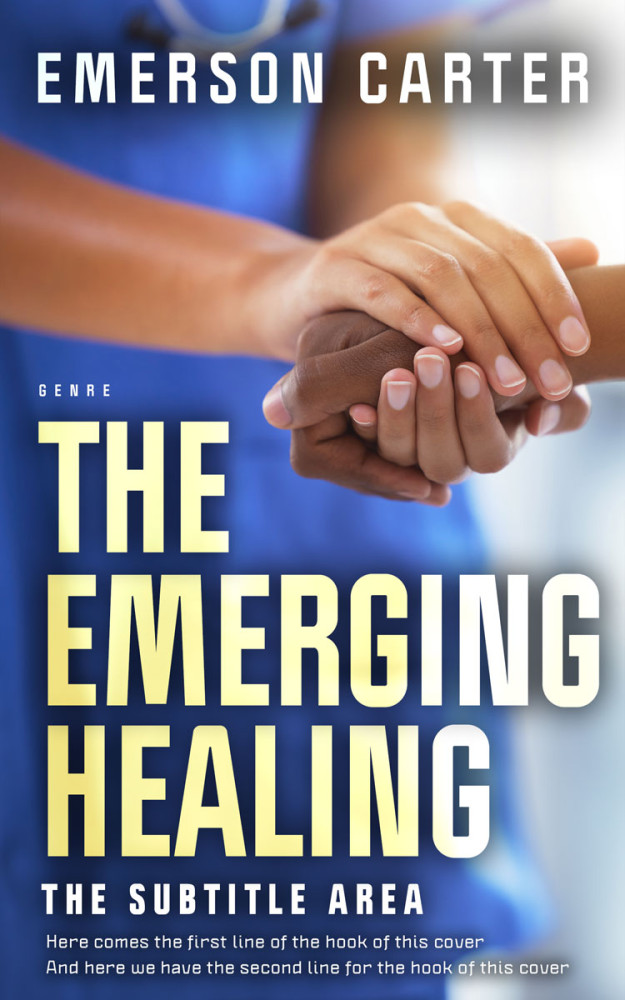 Front view of Rhino #29600 - Premade Health & Mind & Body Book Cover | BookCoverZone