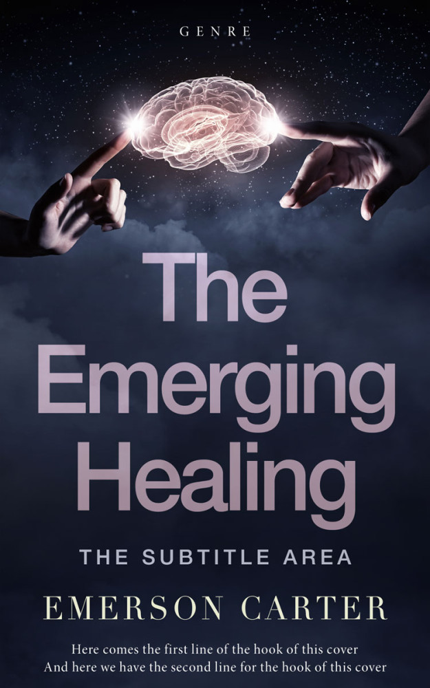 Front view of Mirage #29606 - Premade Health & Mind & Body Book Cover