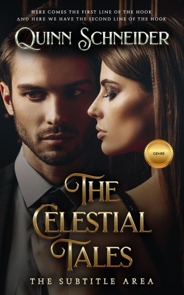 Front view of Zeus #29614 - Premade Erotica Book Cover