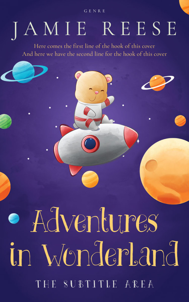 Front view of Jacarta #29649 - Premade Science Fiction Book Cover