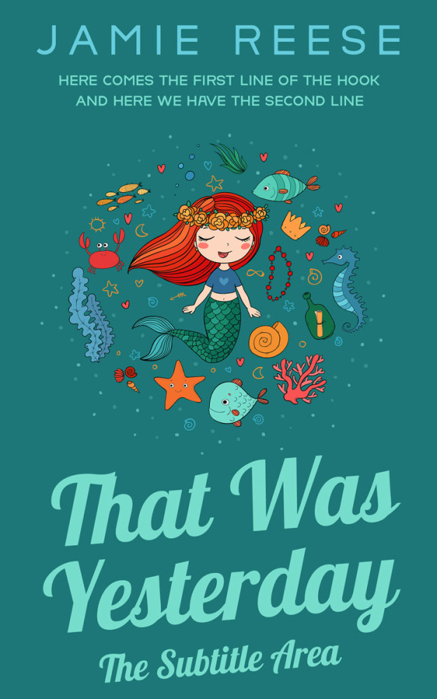 Front view of Elm #29677 - Premade Fantasy Book Cover