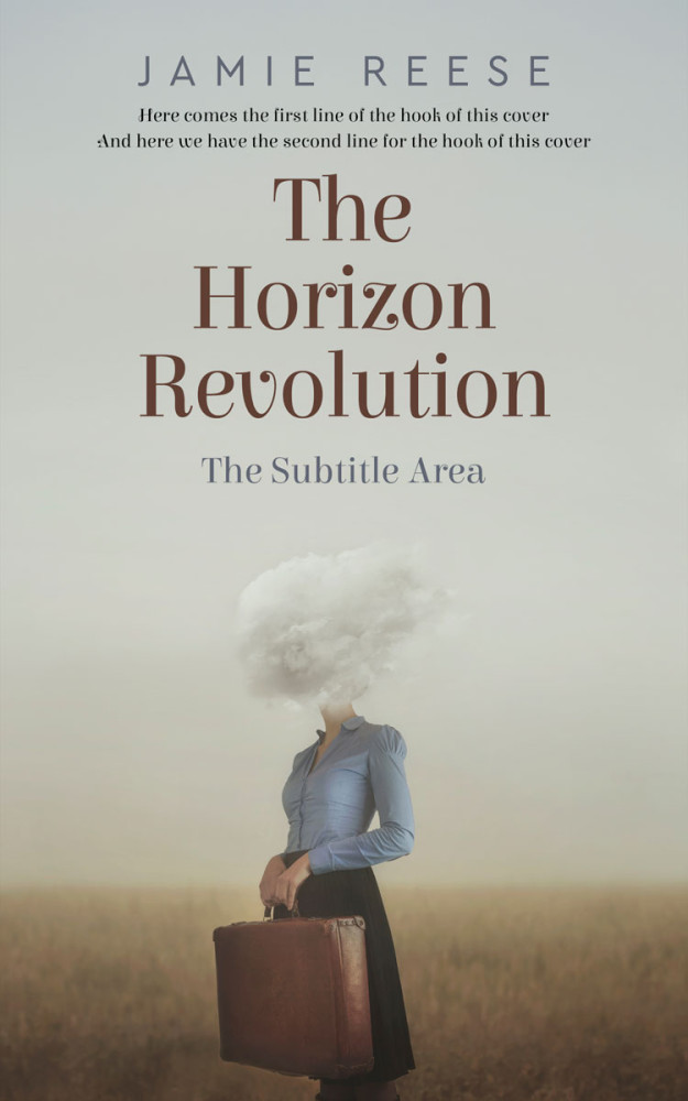 Front view of Kangaroo #29685 - Premade Abstract Book Cover