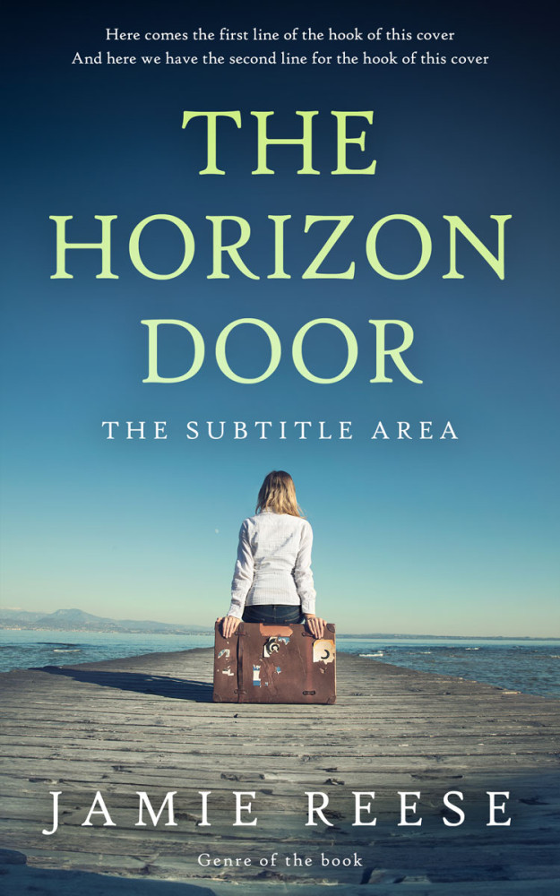 Front view of Blue Bayoux #29695 - Premade Travel Book Cover