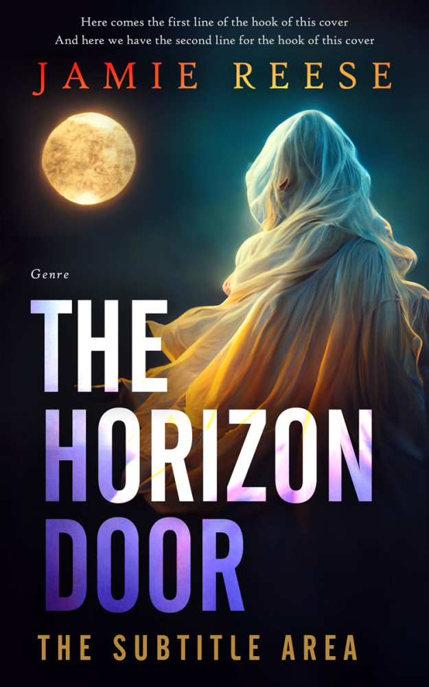 Front view of Rodeo Dust #29699 - Premade Fantasy Book Cover