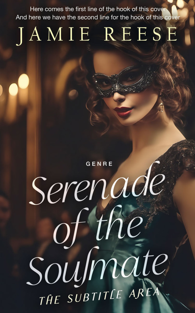 Front view of Dune #29721 - Premade Romance Book Cover