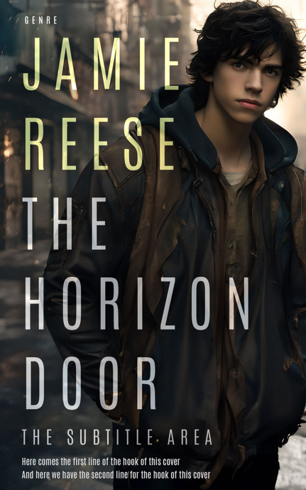 Front view of Heavy Metal #29755 - Premade Teen & Young Adult Book Cover | BookCoverZone