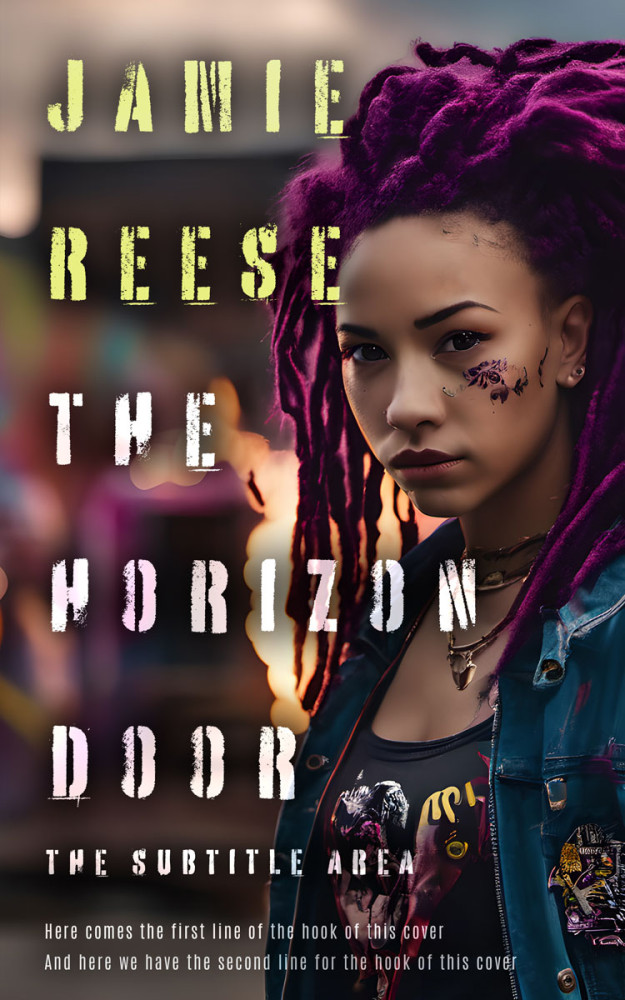 Front view of Thunder #29763 - Premade Teen & Young Adult Book Cover