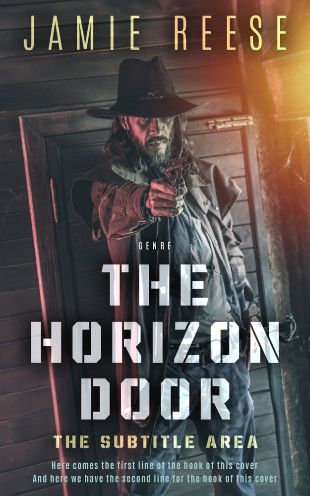 Front view of Cape Cod #29773 - Premade Western Book Cover