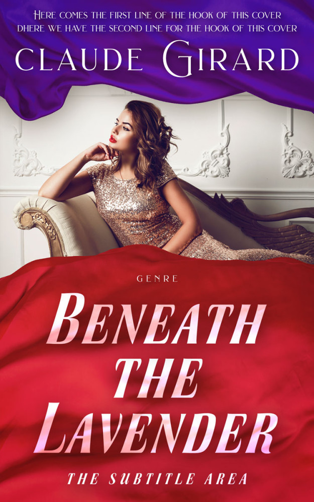 Front view of Wafer #29776 - Premade Chick Lit Book Cover