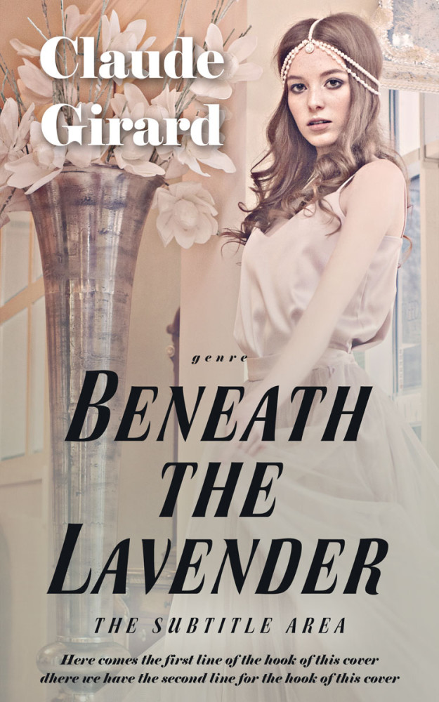 Front view of Malta #29781 - Premade Chick Lit Book Cover