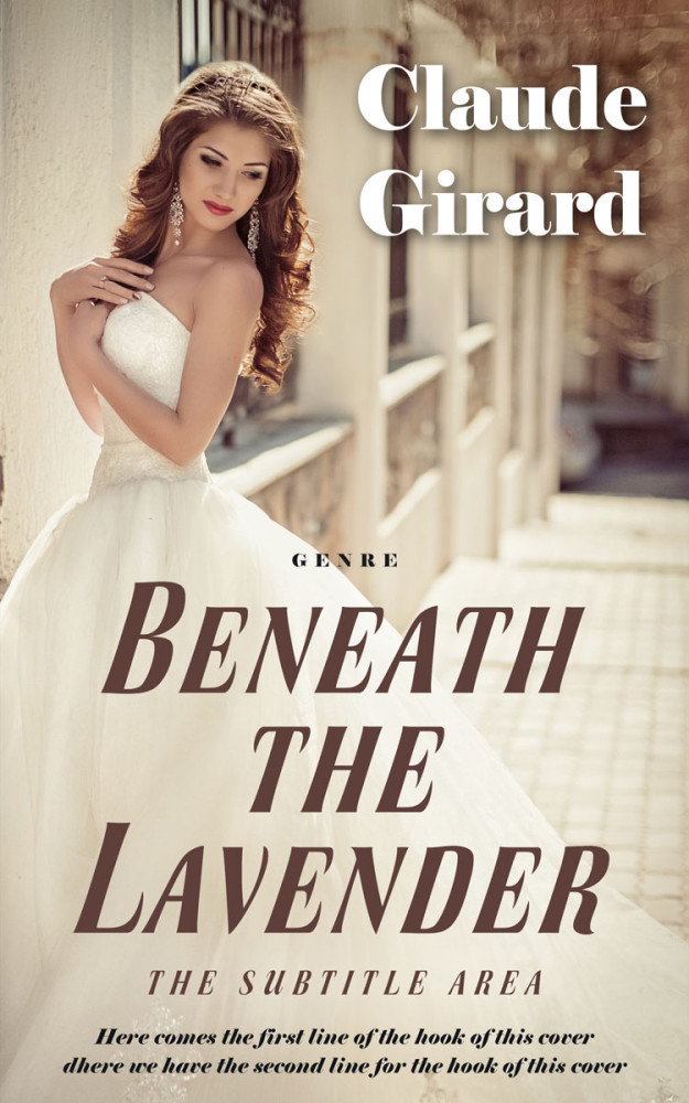 Front view of Tana #29782 - Premade Romance Book Cover