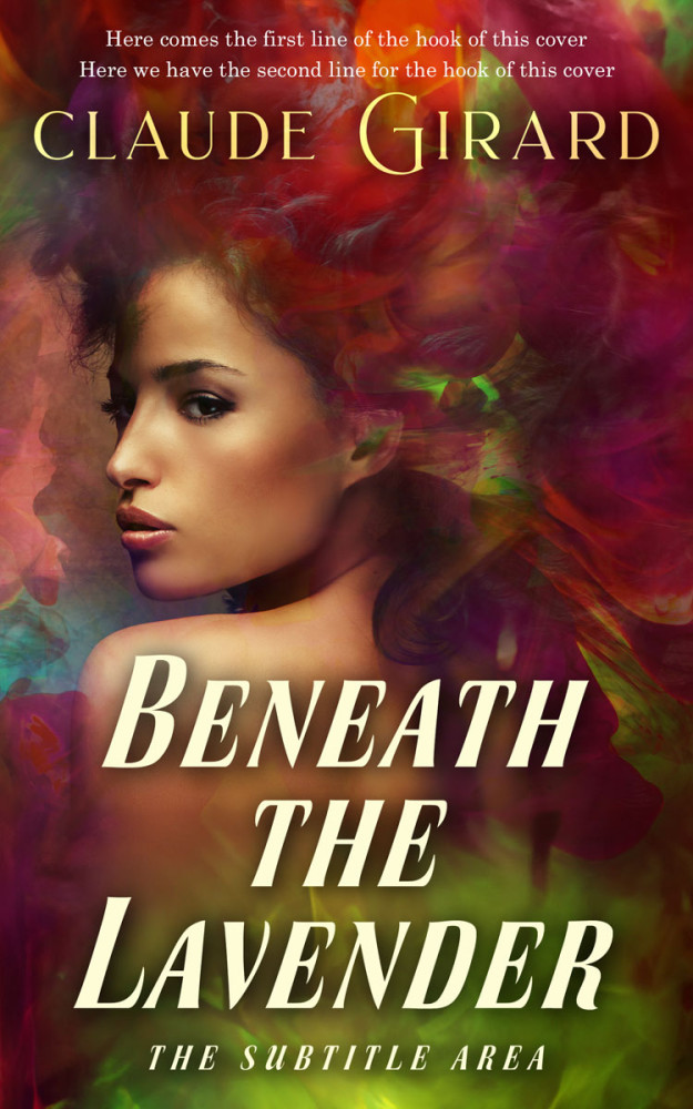 Front view of Metallic Bronze #29789 - Premade Romance Book Cover