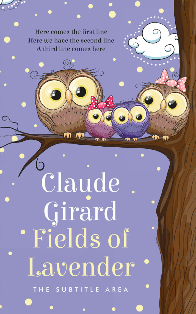 Front view of Blue Bell #29820 - Premade Nature Book Cover