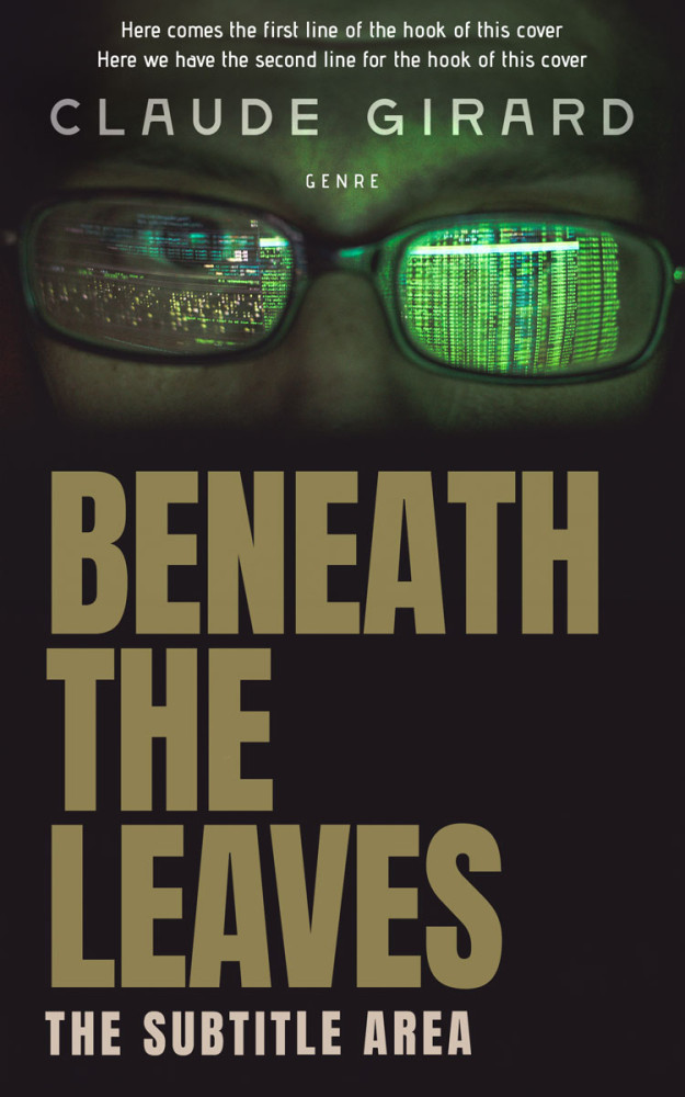 Front view of Heavy Metal #29837 - Premade Mystery & Thriller & Suspense Book Cover