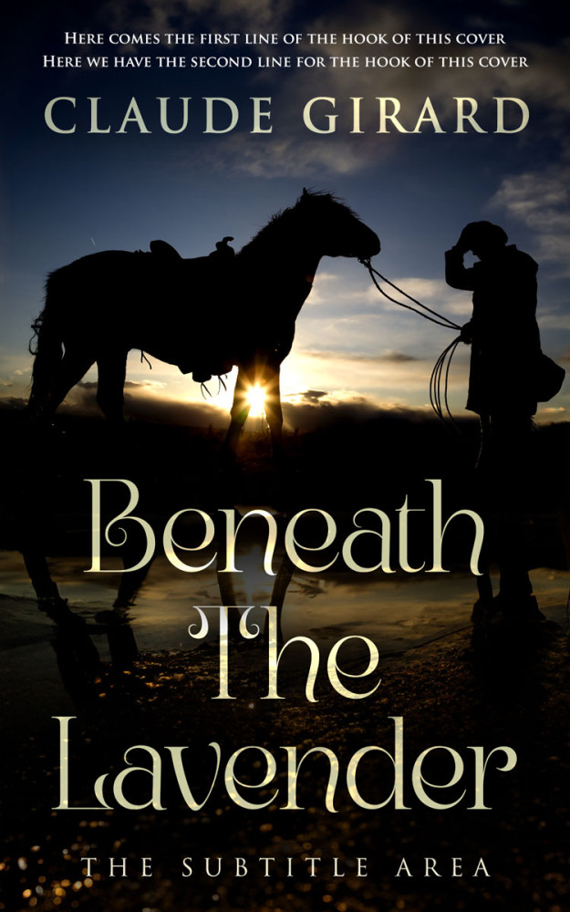 Front view of Woodsmoke #29885 - Premade Western Book Cover