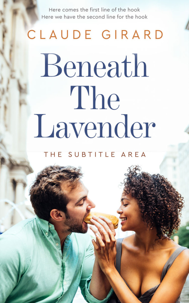 Front view of Outer Space #29898 - Premade Romance Book Cover