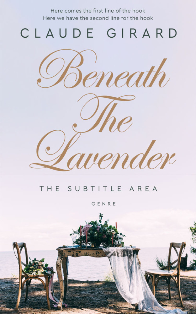 Front view of Mischka #29904 - Premade Romance Book Cover