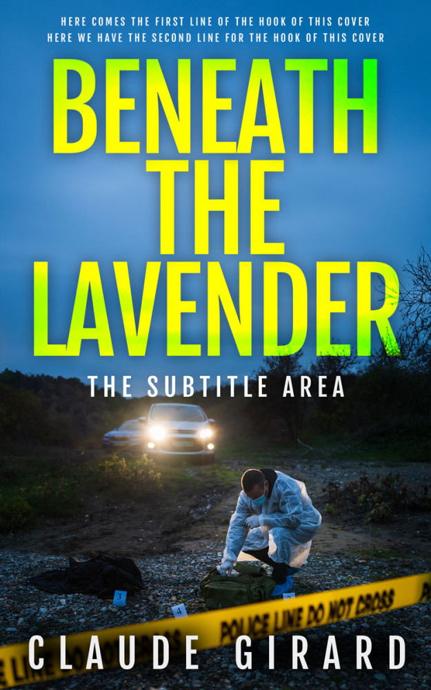 Front view of Heavy Metal #29932 - Premade Mystery & Thriller & Suspense Book Cover