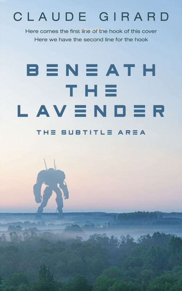 Front view of Geyser #29959 - Premade Apocalyptica Book Cover