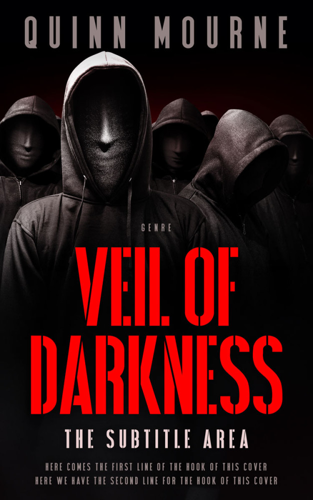 Front view of Alizarin Crimson #30005 - Premade Mystery & Thriller & Suspense Book Cover