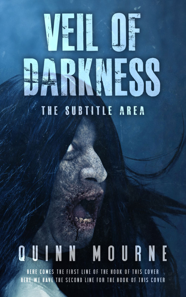 Front view of Big Stone #30024 - Premade Horror Book Cover