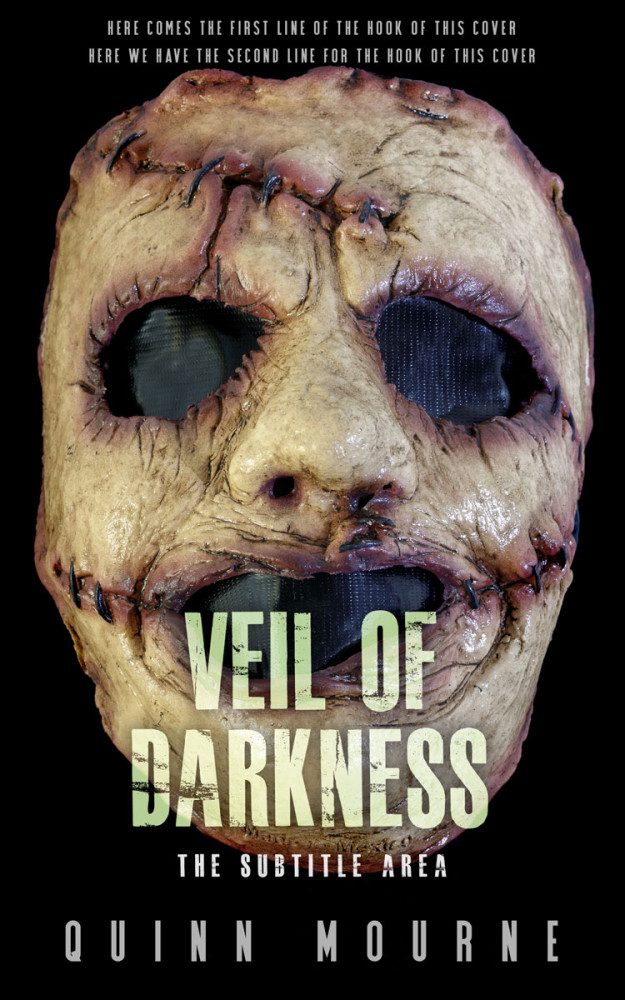 Front view of Coral Reef #30031 - Premade Horror Book Cover