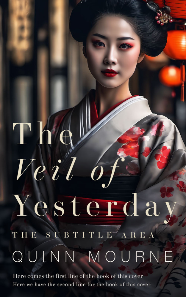 Front view of Thunder #30049 - Premade Historical Book Cover