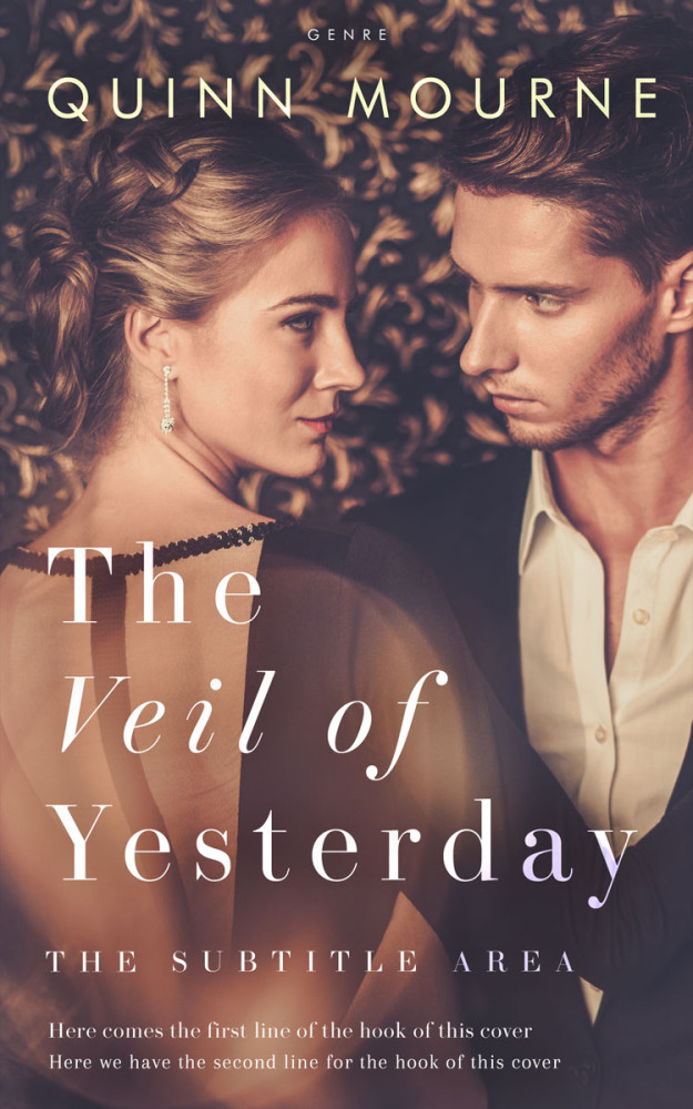 Front view of Matterhorn #30062 - Premade Romance Book Cover