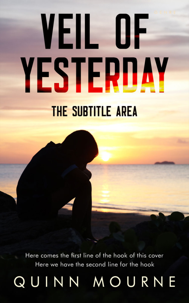 Front view of Grain Brown #30072 - Premade Teen & Young Adult Book Cover