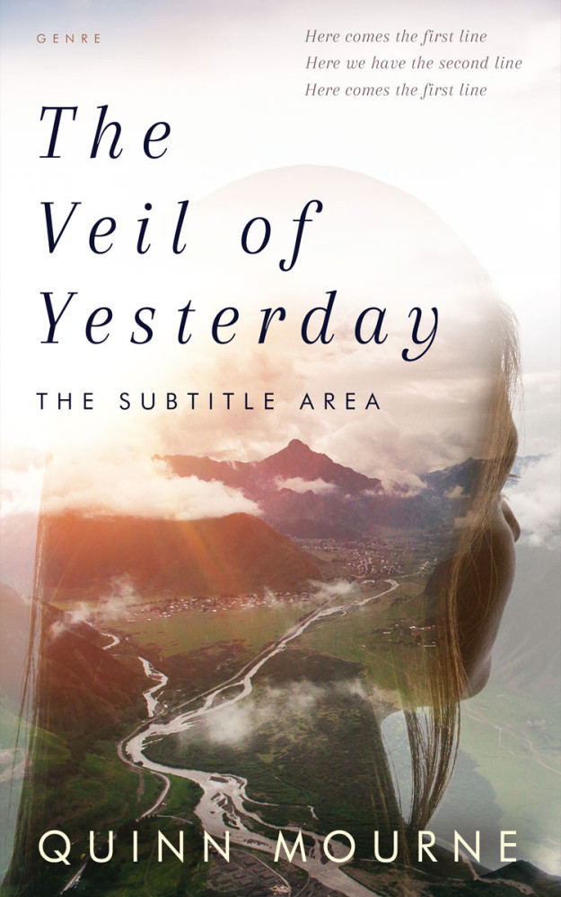 Front view of Pearl Bush #30074 - Premade Historical Book Cover