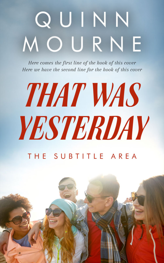 Front view of Loblolly #30079 - Premade Teen & Young Adult Book Cover