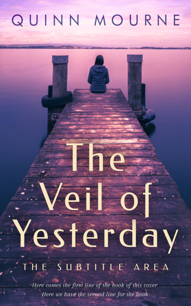 Front view of Martinique #30103 - Premade Teen & Young Adult Book Cover