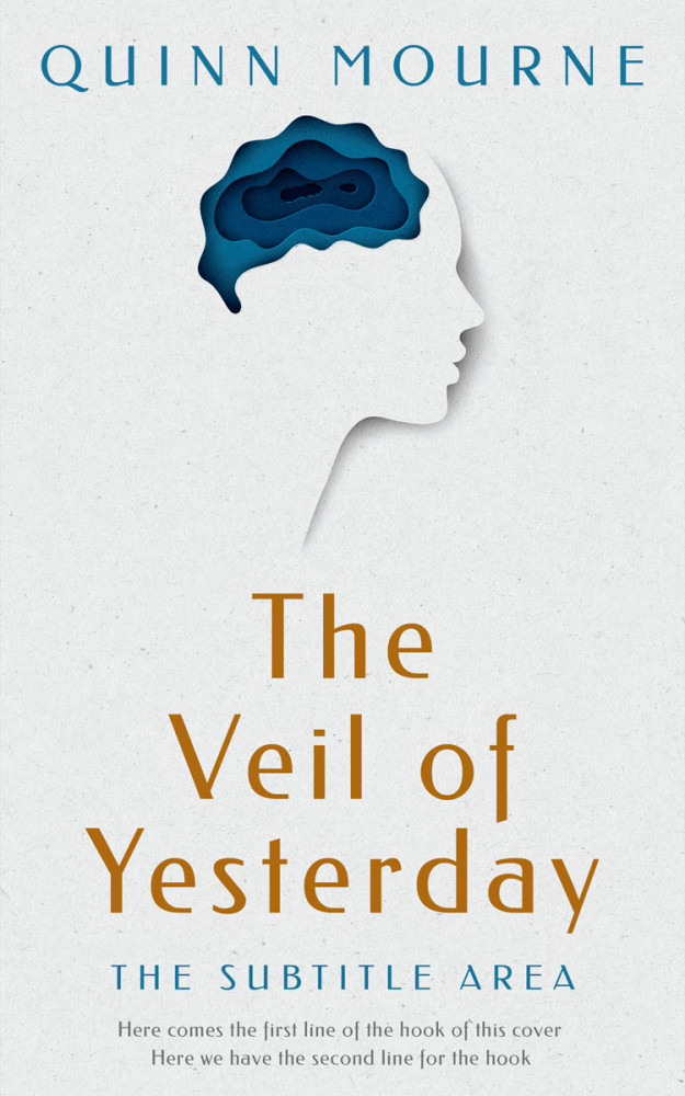 Front view of Black Haze #30109 - Premade Health & Mind & Body Book Cover