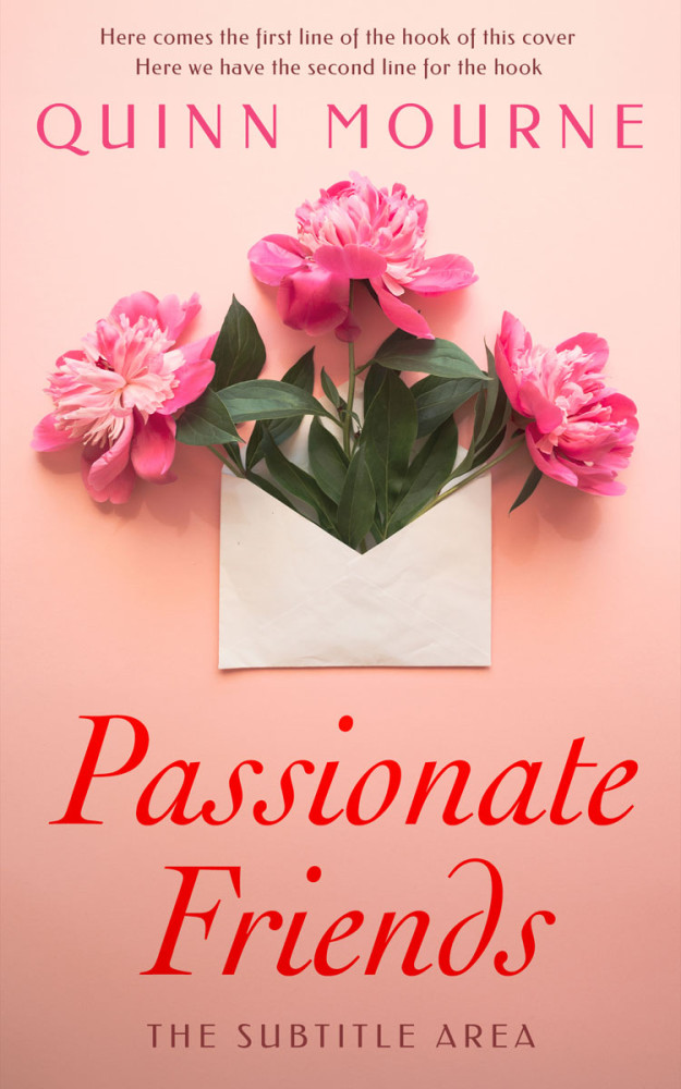 Front view of Mandys Pink #30150 - Premade Romance Book Cover | BookCoverZone