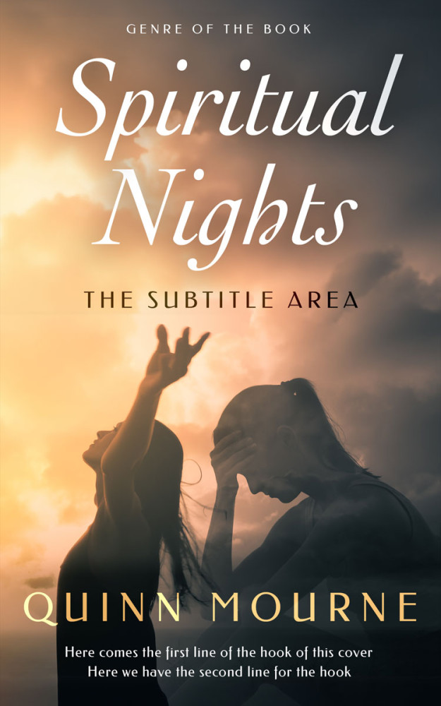 Front view of Merlin #30155 - Premade Literary Fiction Book Cover