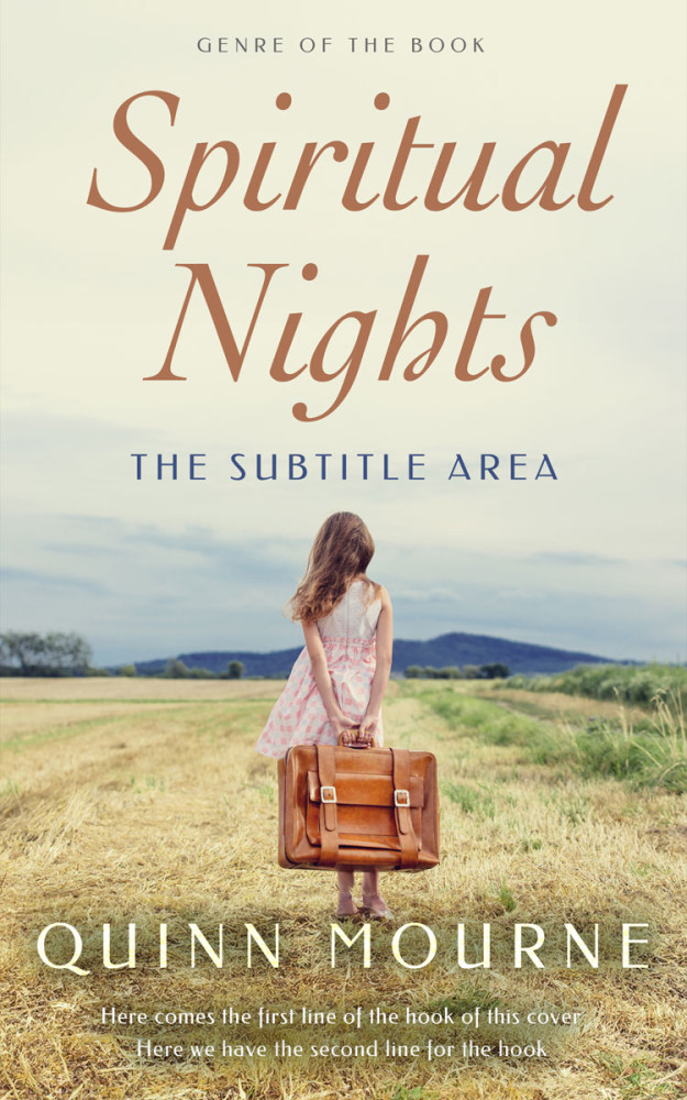 Front view of Moon Mist #30156 - Premade Travel Book Cover