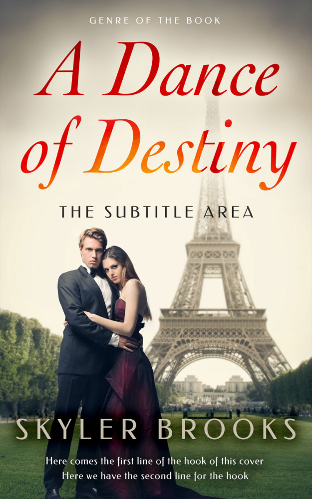 Front view of Heavy Metal #30161 - Premade Romance Book Cover