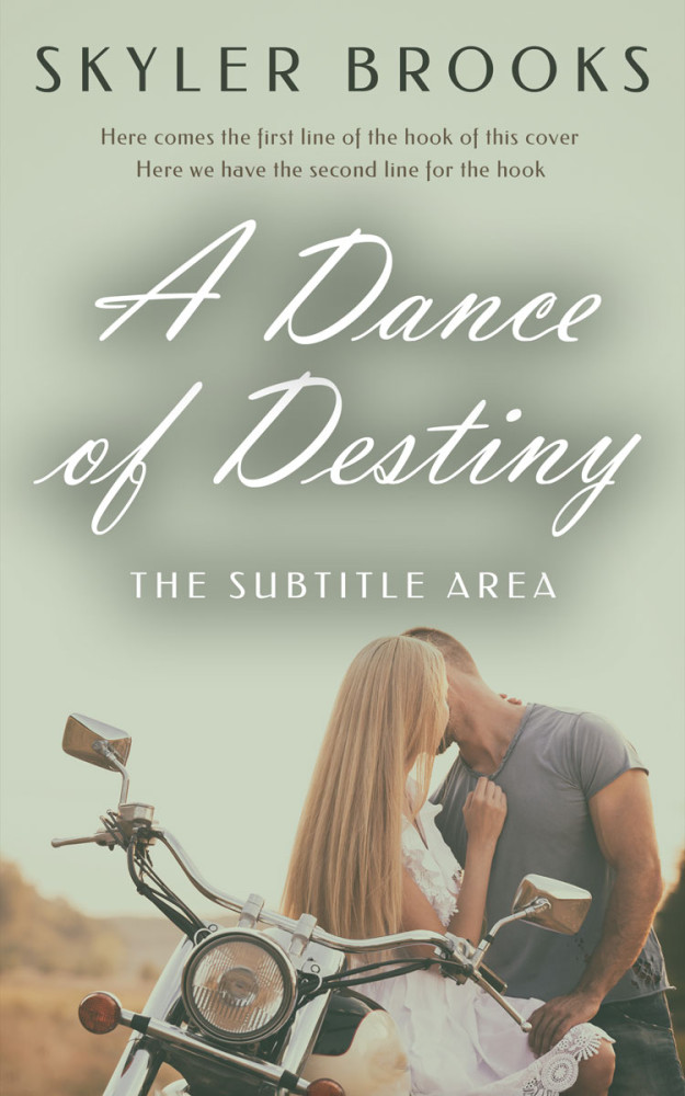 Front view of Green Spring #30175 - Premade Romance Book Cover