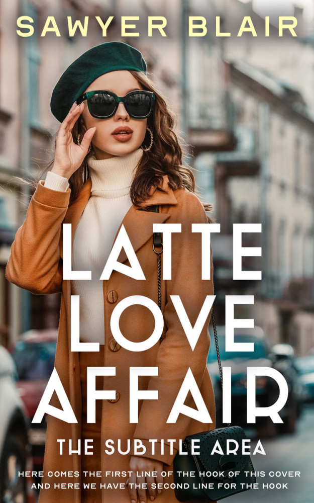 Front view of Cement #30188 - Premade Chick Lit Book Cover