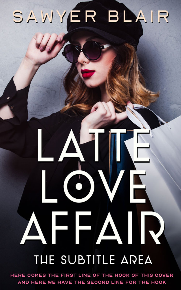 Front view of Thunder #30202 - Premade Chick Lit Book Cover