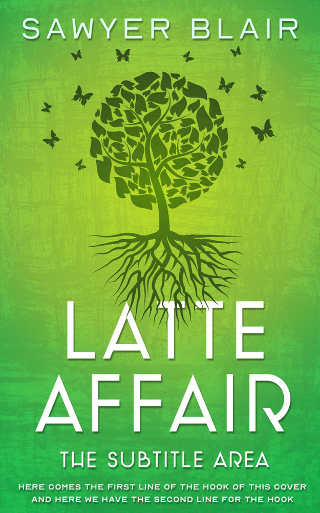 Front view of Sushi #30206 - Premade Poetry Book Cover