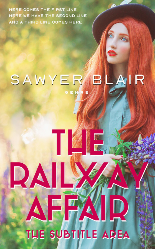 Front view of Mongoose #30216 - Premade Romance Book Cover