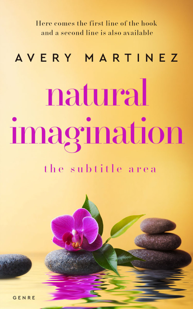 Front view of Buff #30232 - Premade Health & Mind & Body Book Cover