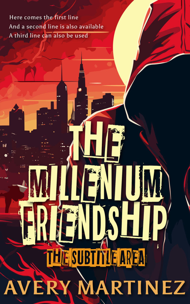 Front view of Gondola #30252 - Premade Mystery & Thriller & Suspense Book Cover